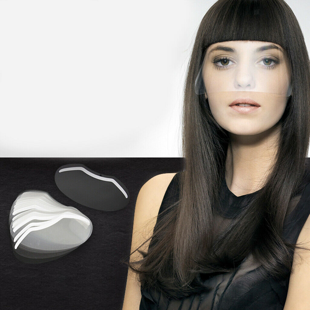 150 Barber Cutting Hairspray Masks Shield Clear Face Eyes Protector for Hair Dye