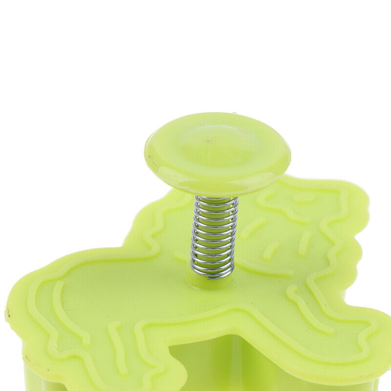 4Pcs Lion Giraffe Zebra Elephant Animal Fondant Cake Mold Biscuit Cookie .l8
