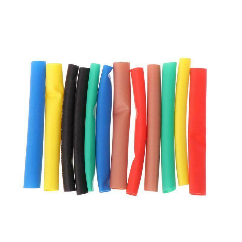 12Pcs/Bag Universal Heat Shrink Tube Sleeve Cover USB Charger Cable Wire for 5 6