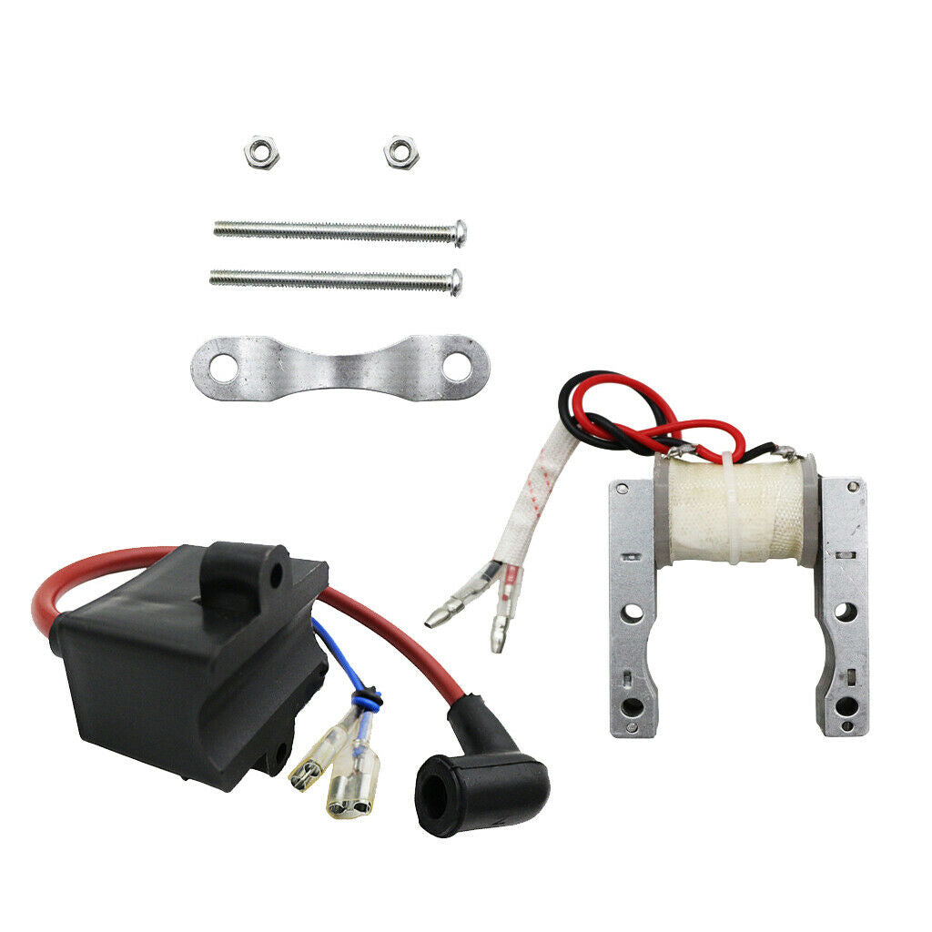 2Stroke 49-80cc Motorized Ignition Magneto Coil Performance CDI Spark Plug