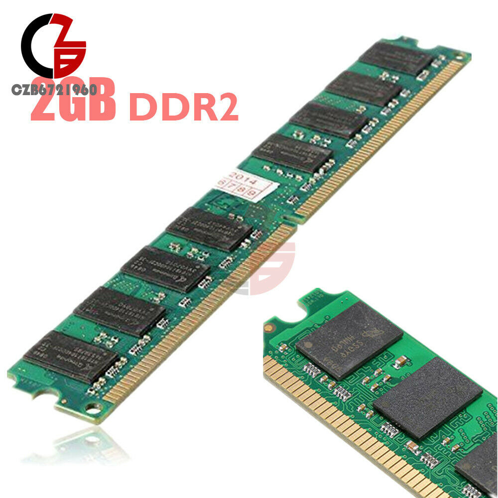 Fit For Hynix 2GB PC2-5300 DDR2-667MHz 240pin CL5 DIMM RAM Desktop Memory