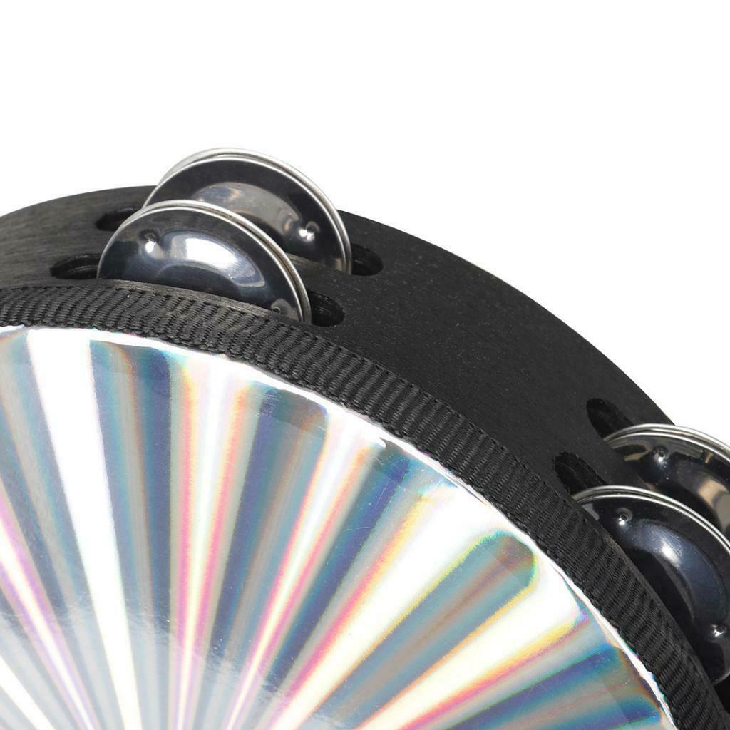 3pcs Compact Music Tambourine 8" Hand Drum Educational Performance Props