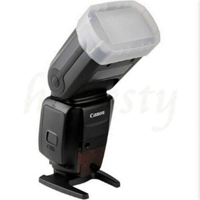White Bounce Flash Diffuser Softbox for CANON 600EX-RT 600EX Speedlite