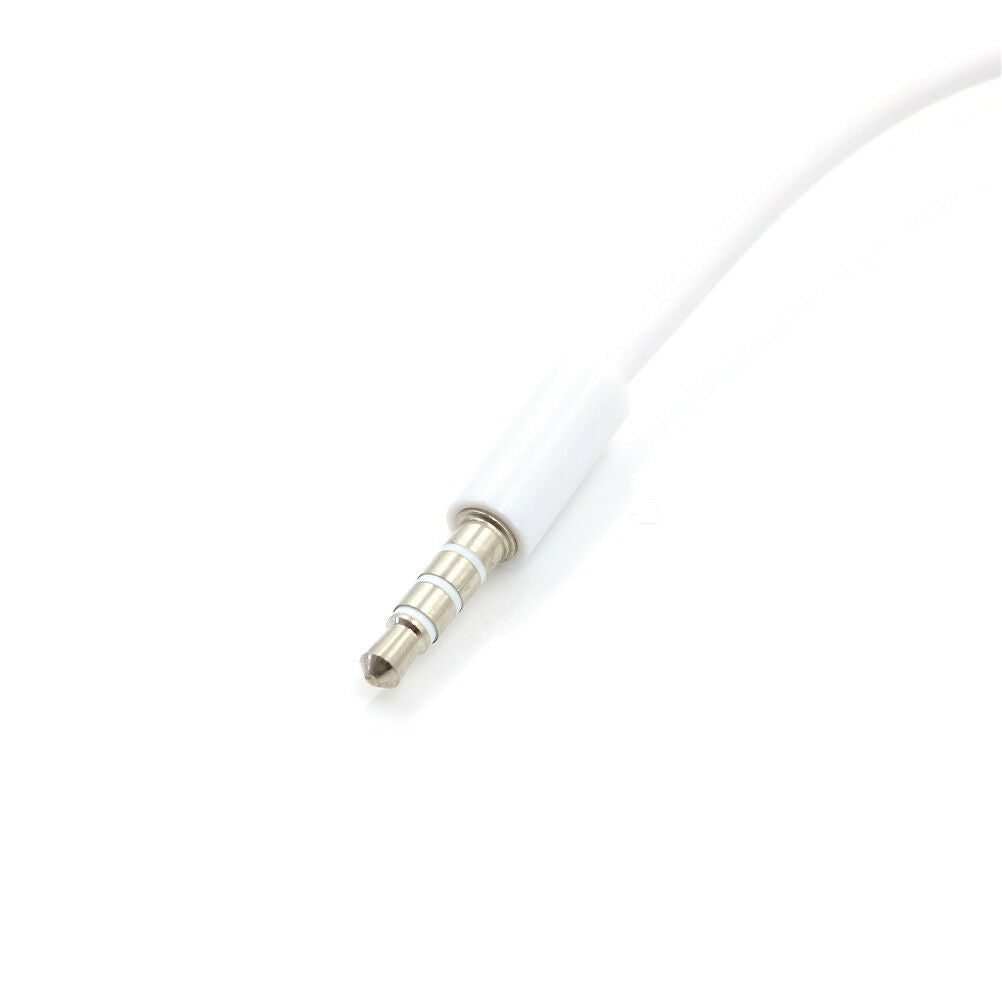 15cm 3.5mm AUX To USB 2.0 Charger Data Sync Audio Adapter Cable For MP3 Co.l8