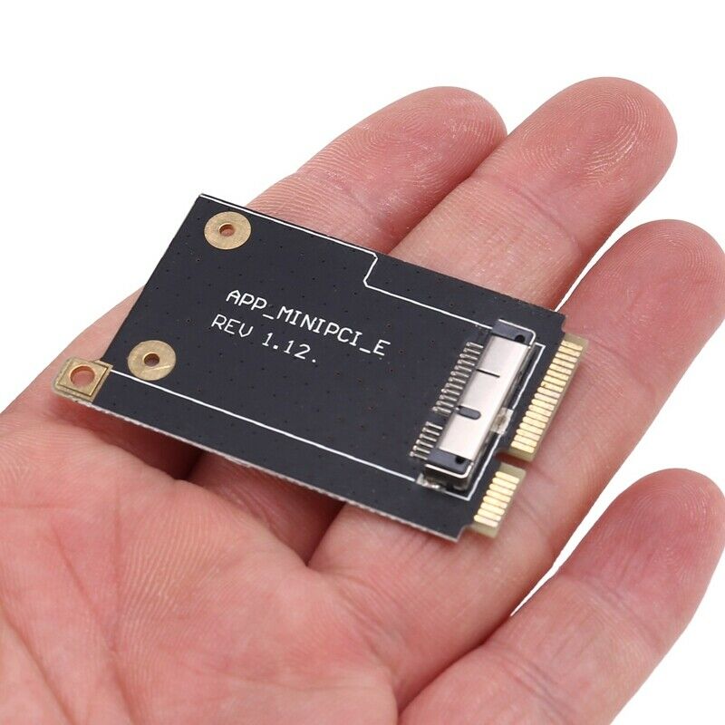 2X(Mini PCI-E Express Adapter Converter 52-Pin Mini PCI-E Card for BroadcomW5G8)