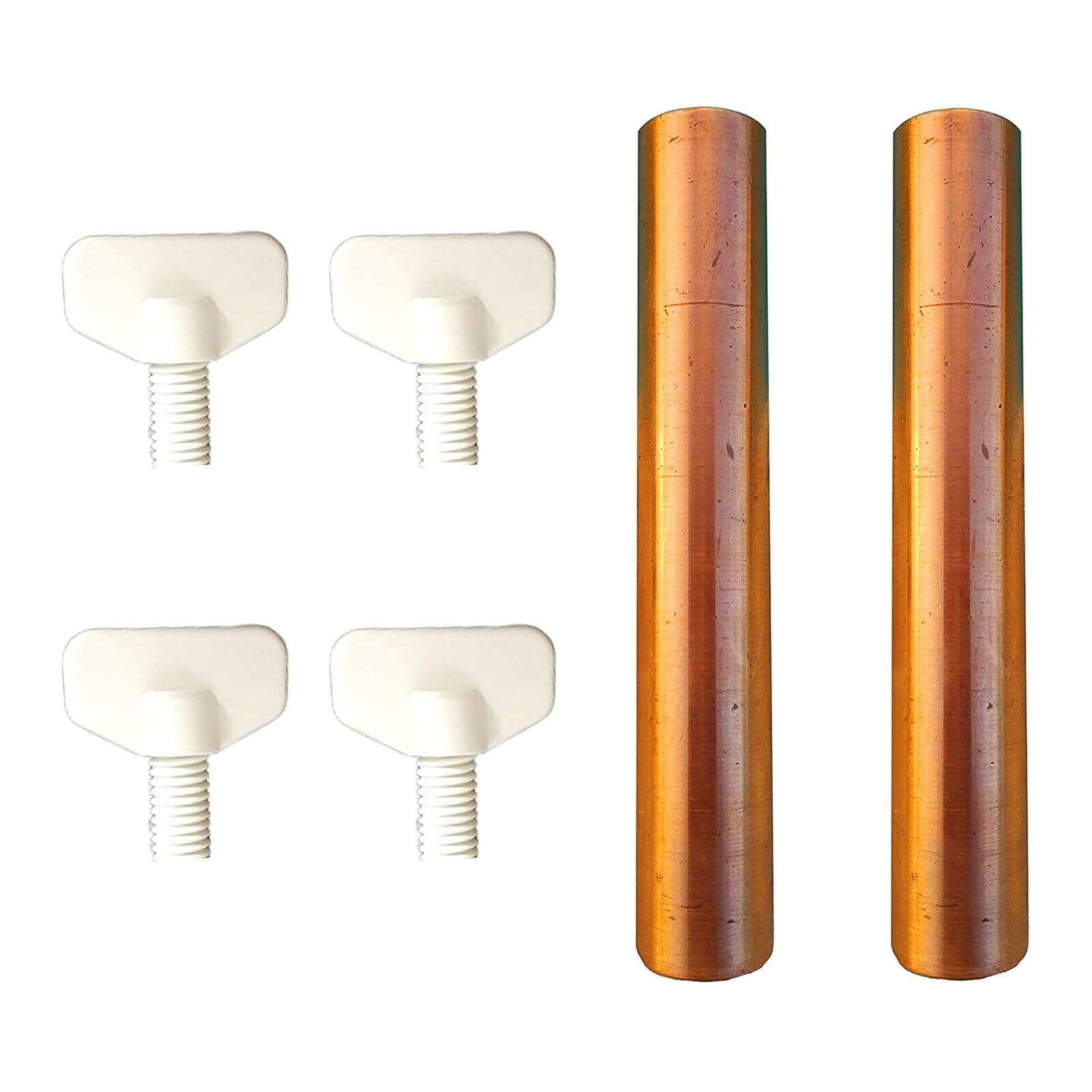 2x 4inch Solar Copper Anode for Solar Pool Ionizer Water Purifier Cleaning