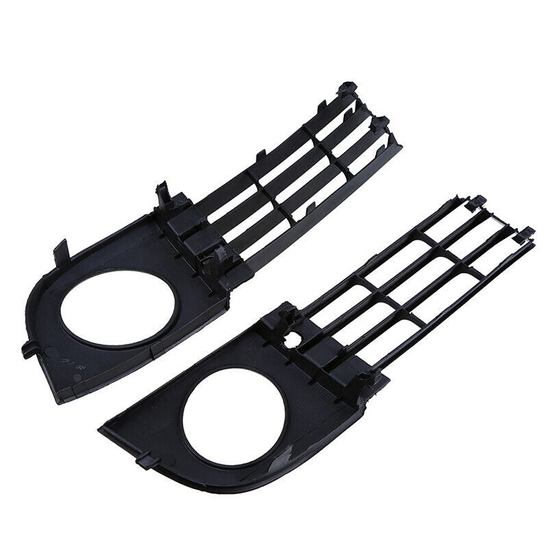 Fit Audi A6 C5 2002-2005 04 Pair Front Bumper Fog Light Lamp Grilles Vent Covers
