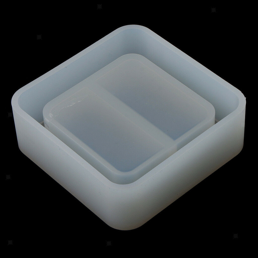 Silicone DIY Square Ashtray Mold Mould Home Ornaments Jewelry Making Tools