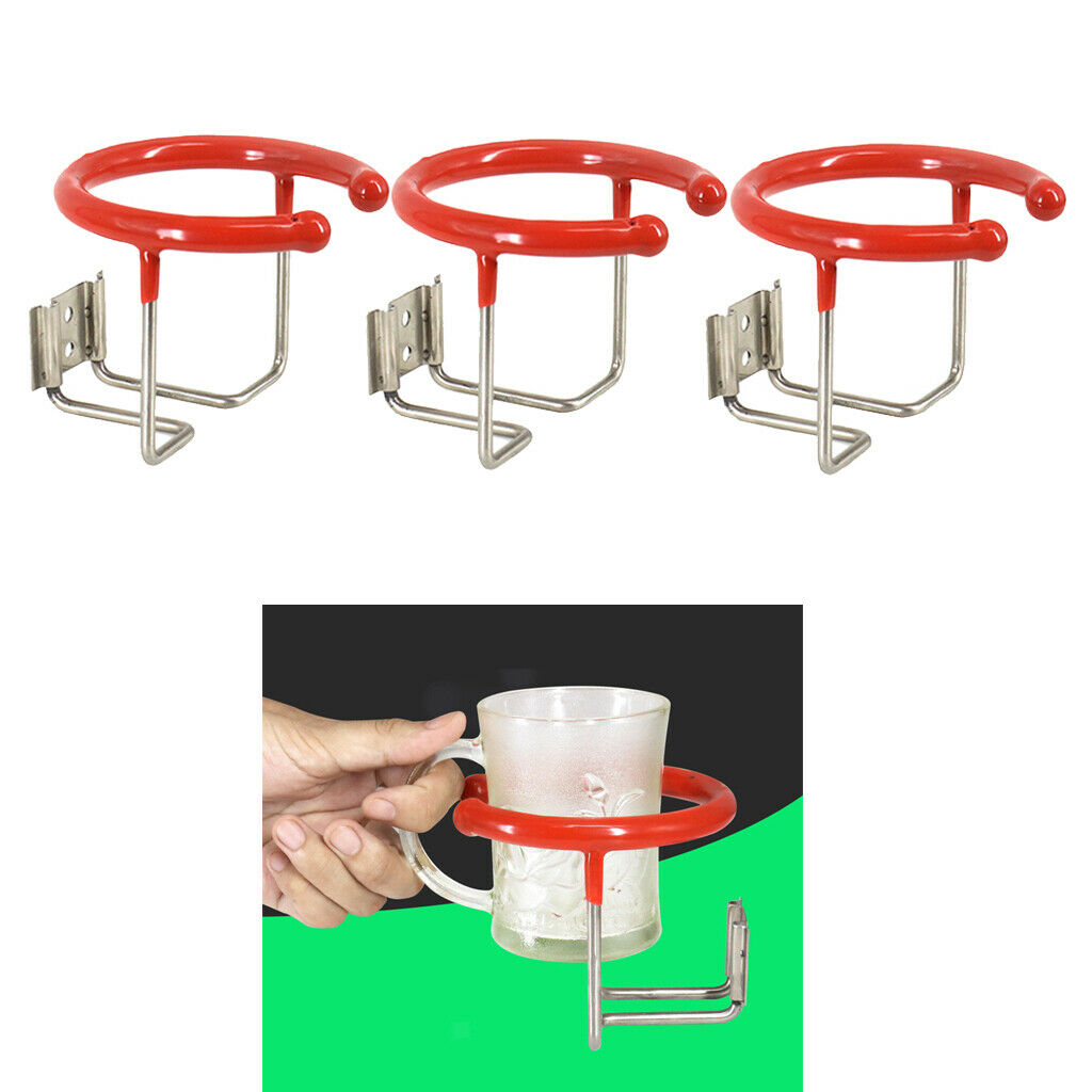 3pcs Boat Ring Cup Holder Seat Marine Water Drink Beverage Bottle Stand Holder
