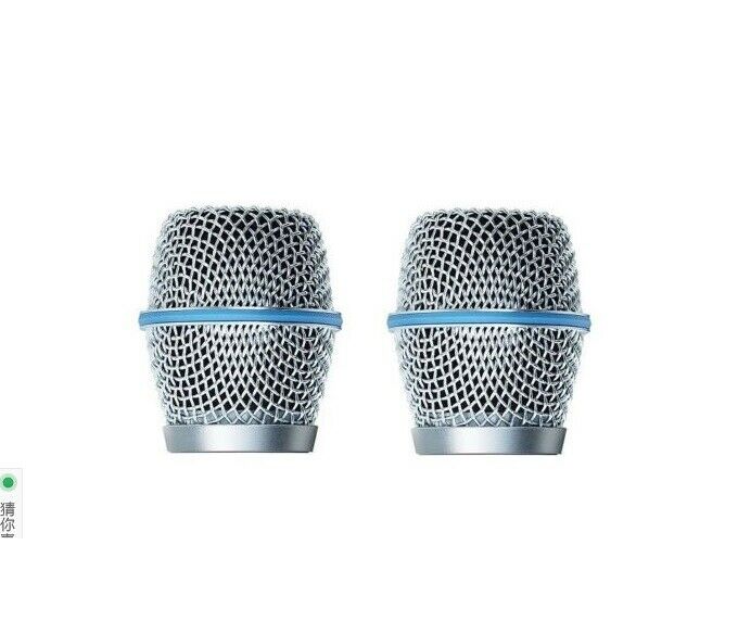 2 Pack RK312 Replacement Beta87 Mic Grille, for Shure Vocal Microphones Beta87A