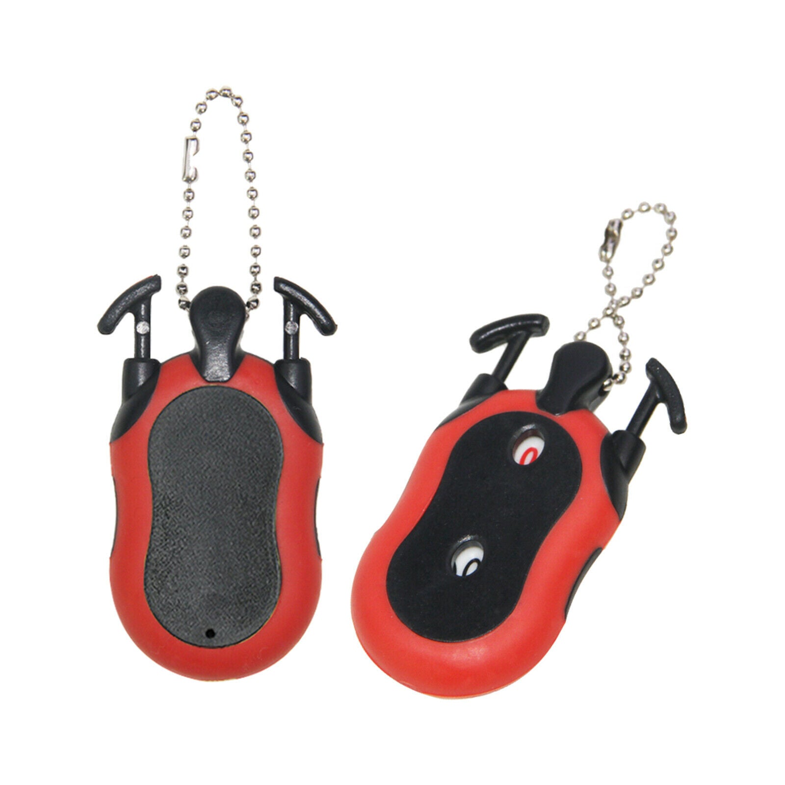Pack of 2 Golf Score Counter 2-In-1 Double Dial Shot Putt Keeper Scorer Red