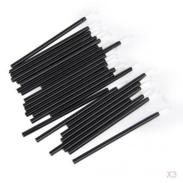 3x 25p Disposable Bristle Lip Stick Applicator Brush Makeup Cosmetic Beauty Tool