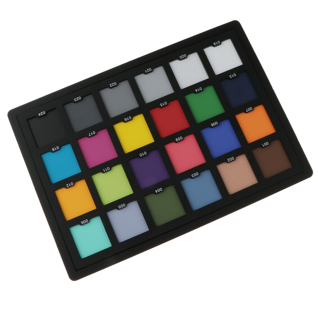 Professional Color Balancing Color Chart Board Palette Board 24