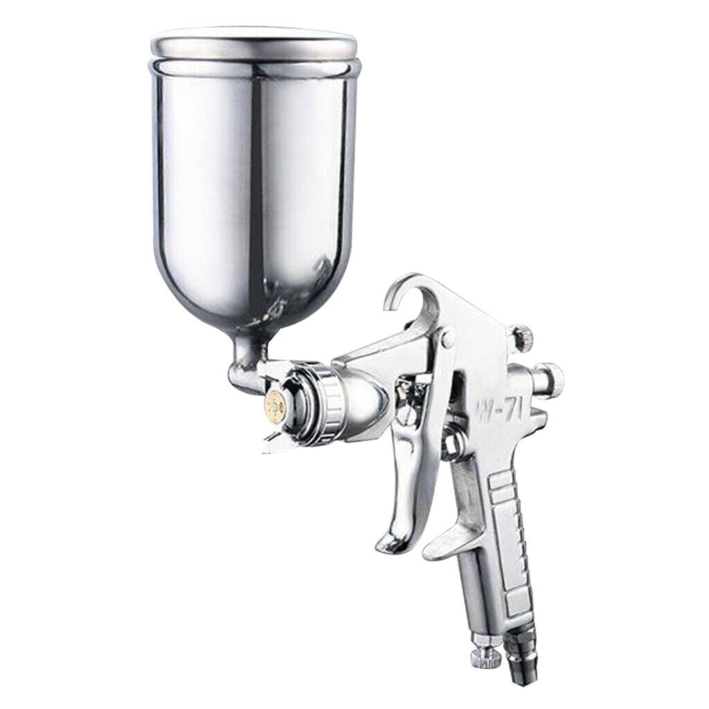W-71 HVLP Mini Spray Paint  Air Gravity Feed Smart Repair Touch Up 400ml