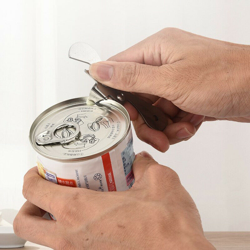 1pc Can Opener Stainless Steel Multi-functional Wine Beer Bottle Tinpla.l8
