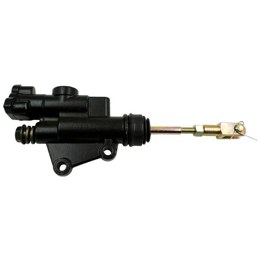 Black Aluminium Alloy Motorcycle Rear Brake Hydraulic Master Cylinder Pump Refit