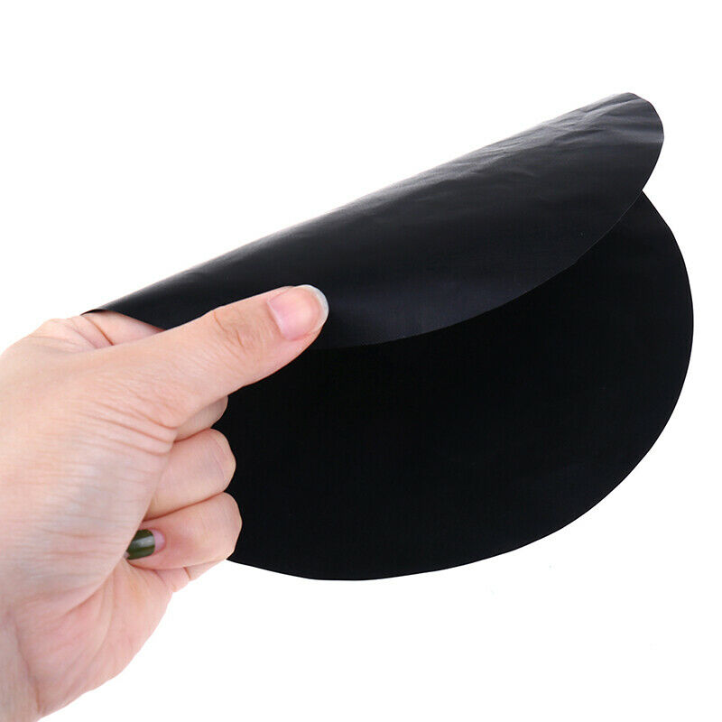 1PC Round Non-stick Baking Mat Round Pan Pad BBQ Cooking Mat Fry Liner Sh.l8