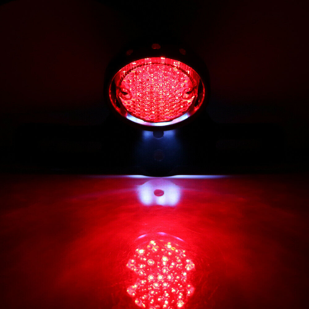 Motorcycle LED Rear Tail Brake Stop Light Rear Lights Taillight with License