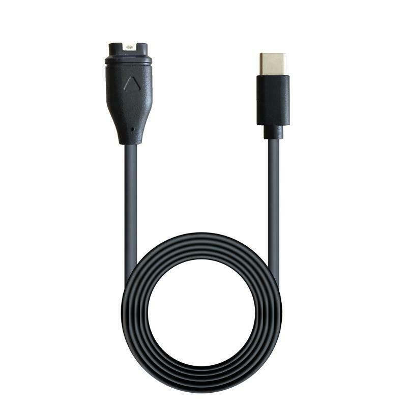 For Garmin-Fenix6 6S 6X 5 5S 5X Forerunner 245 Type-c Fast Charger Data Cable