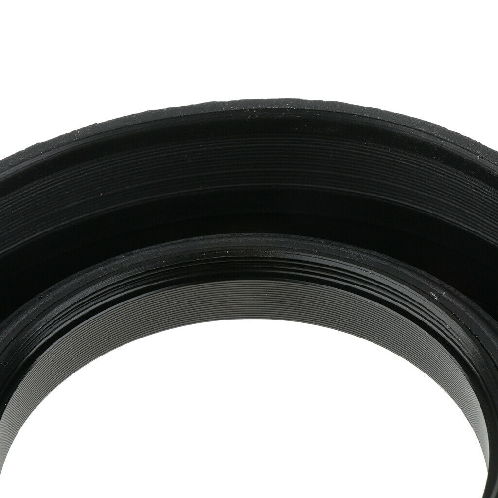 Rubber Wide Angle Standard Telephoto Lens Hood for Canon Nikon Camera 67mm