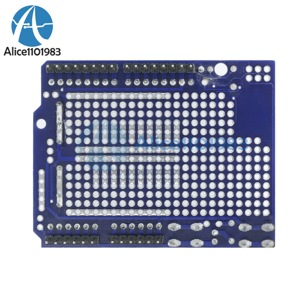 Atmega328P UNO R3 Arduino Prototype Shield ProtoShield + Mini Breadboard
