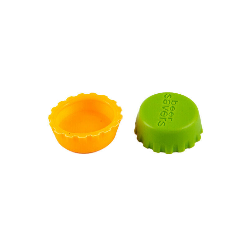 6Pcs Silicone Beer Bottle Cap Reuse Practical Colorful Leak Free Stopper Co Kt