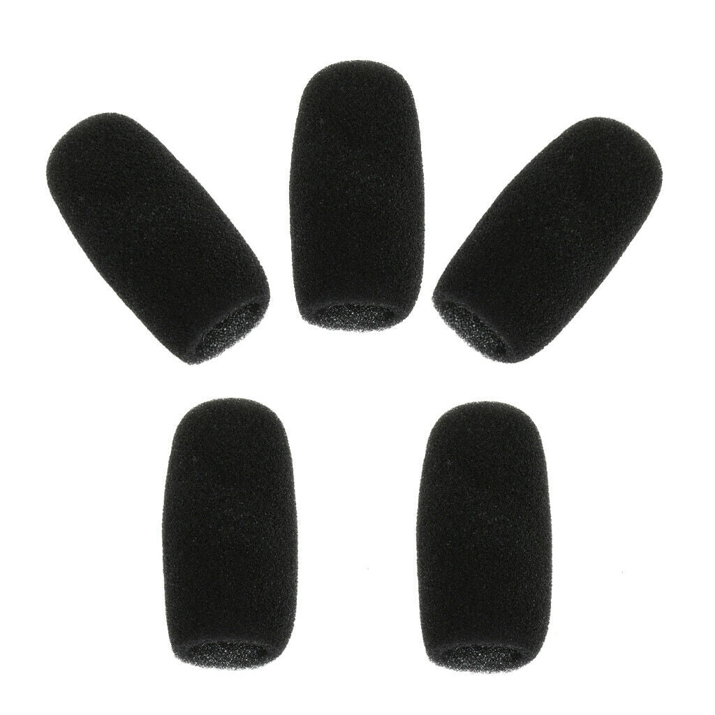 5 Pcs   Filter Windscreen Sponge Windshileld Interview Microphone Cover M5
