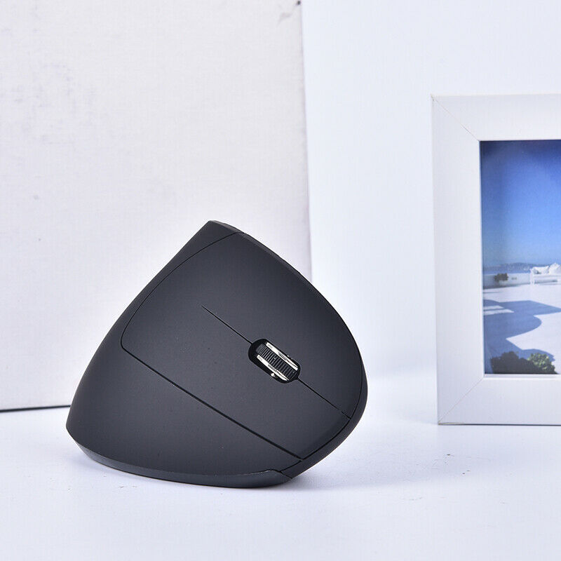 New Wireless Vertical Gaming Mouse Optical Ergonomic Mice 1600DPI Gamer MousBDA