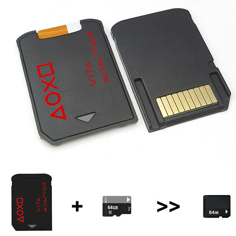 For PS Vita 1000 2000 SD2Vita V3.0 For PSVita Game Card to Micro TF Card·Ad .DD