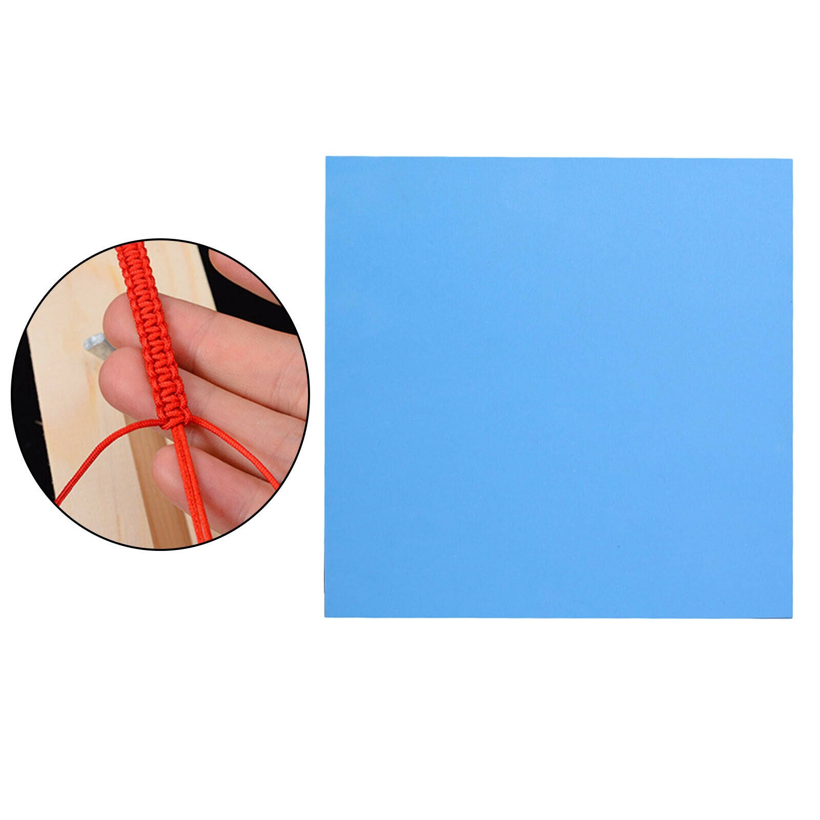 1PC Square Kumihimo Beading Cord Disc Board Square for Thread DIY Braiding