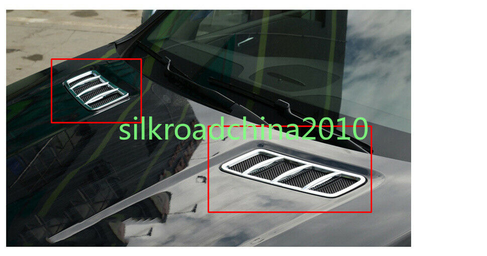 Front Engine Hood Air Vent Cover Trim Fit Mercedes-Benz ML W166 GL X166 GLE Car