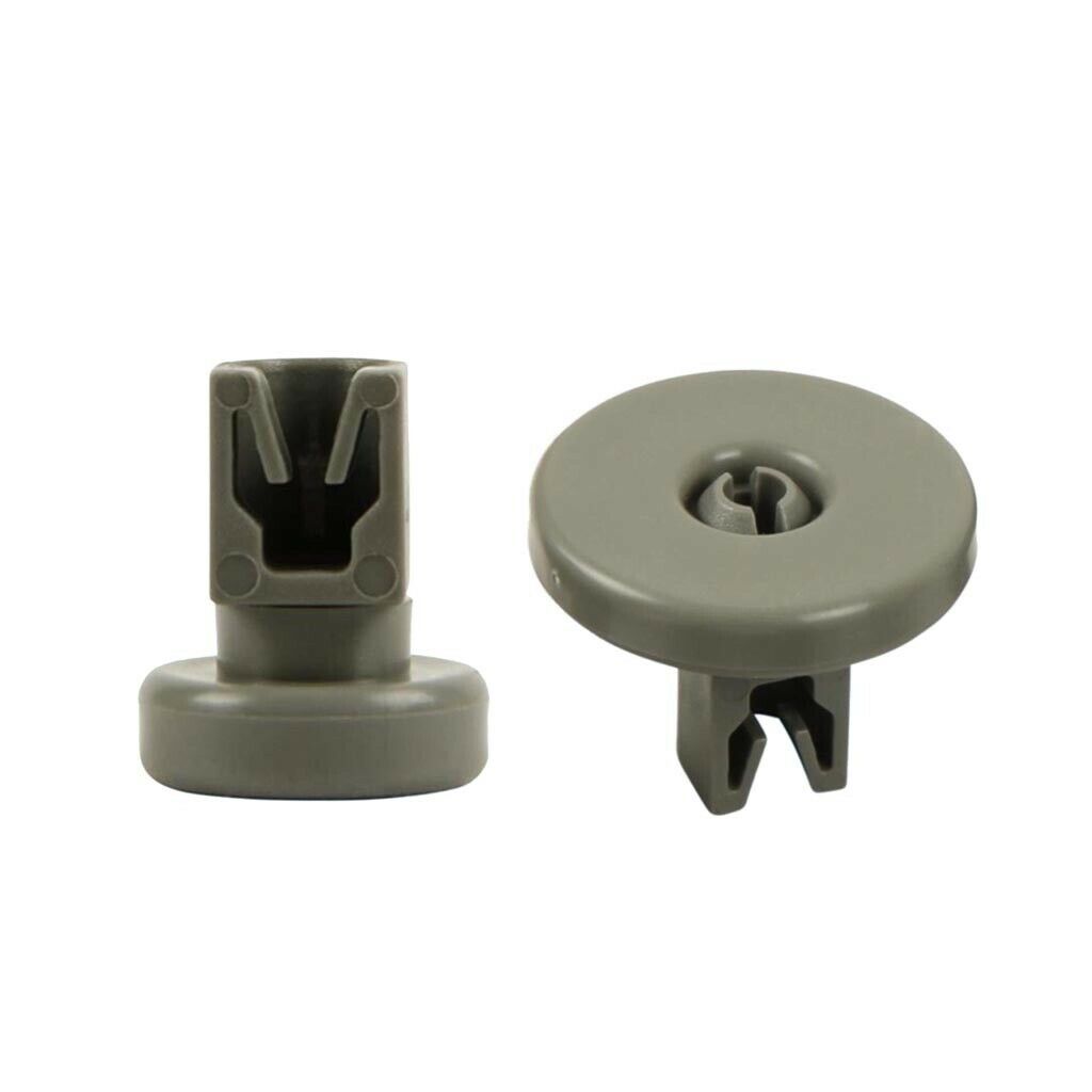 2Pcs 2Piece Universal Dishwasher Upper & Lower Basket Wheel for AEG Favorit