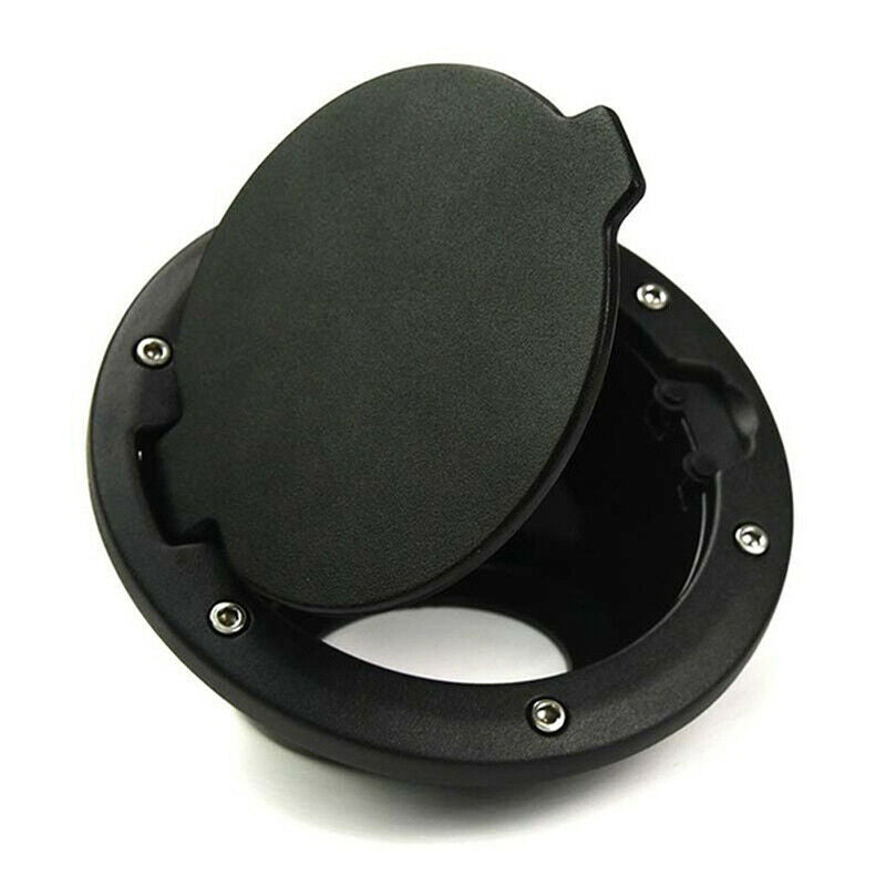 Fuel Filler Door Cover Gas Tank Cap For 07-18 Wrangler JK Unlimited DecorationDD