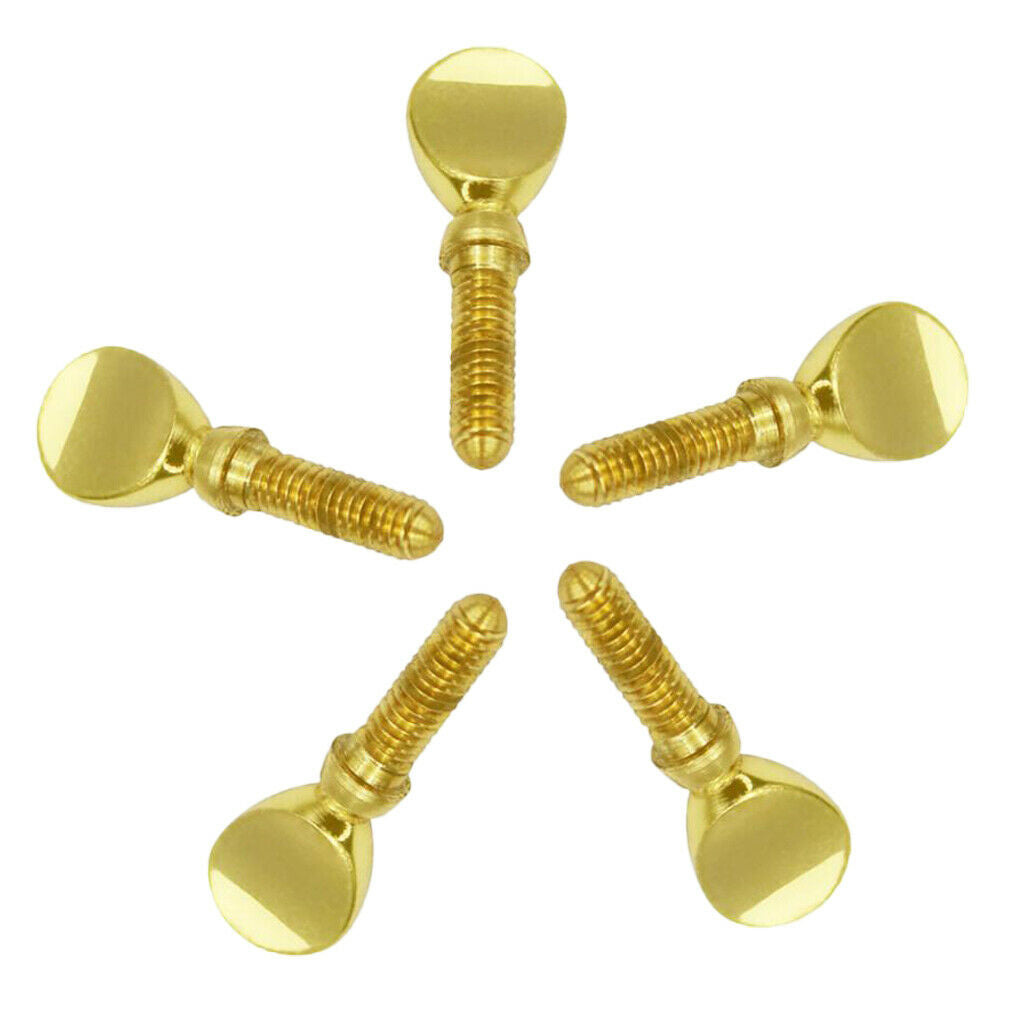 Golden Copper Sax Neck Screw Tightening Screws for Saxophone Bass Clarinet