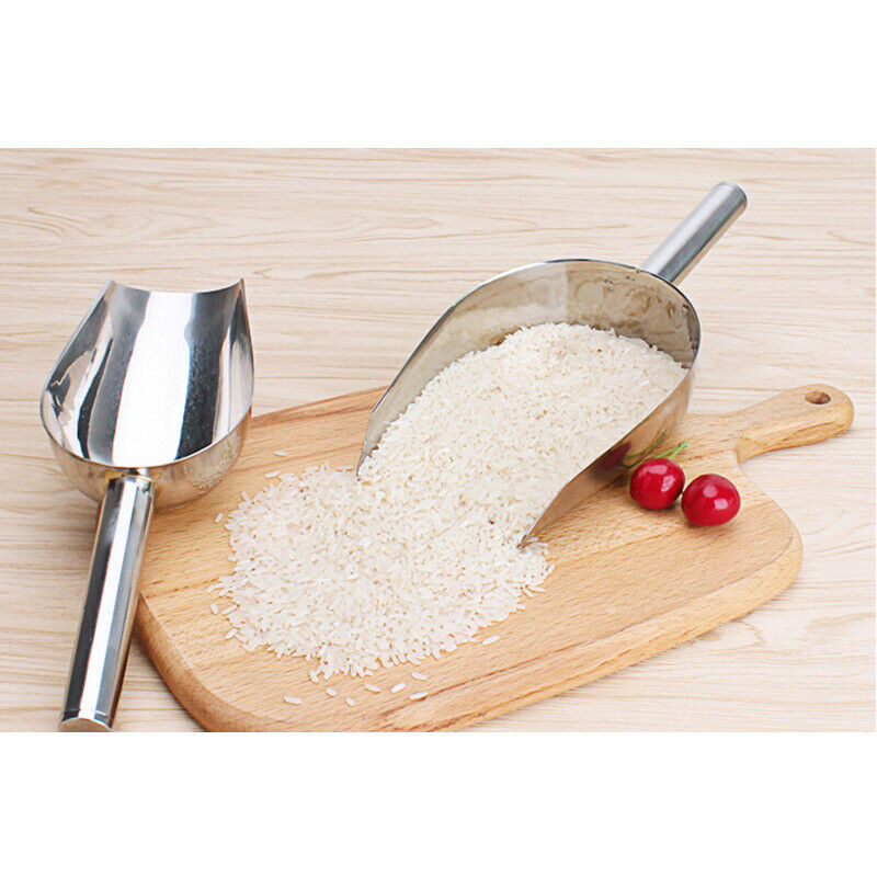 Kitchen Stainless Steel Hand Shovel Multifunction Ice Scraper For Coffee Bean
