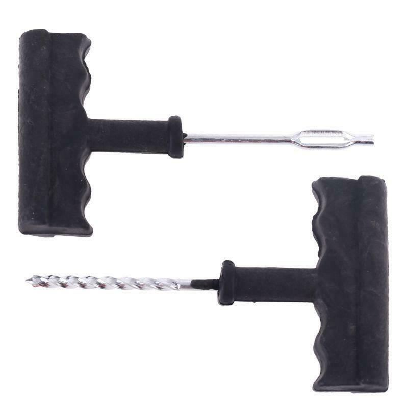 Auto Car Tubeless Tyre Puncture Plug Tire Repair Motorcycle Bike Cement Tool Kit