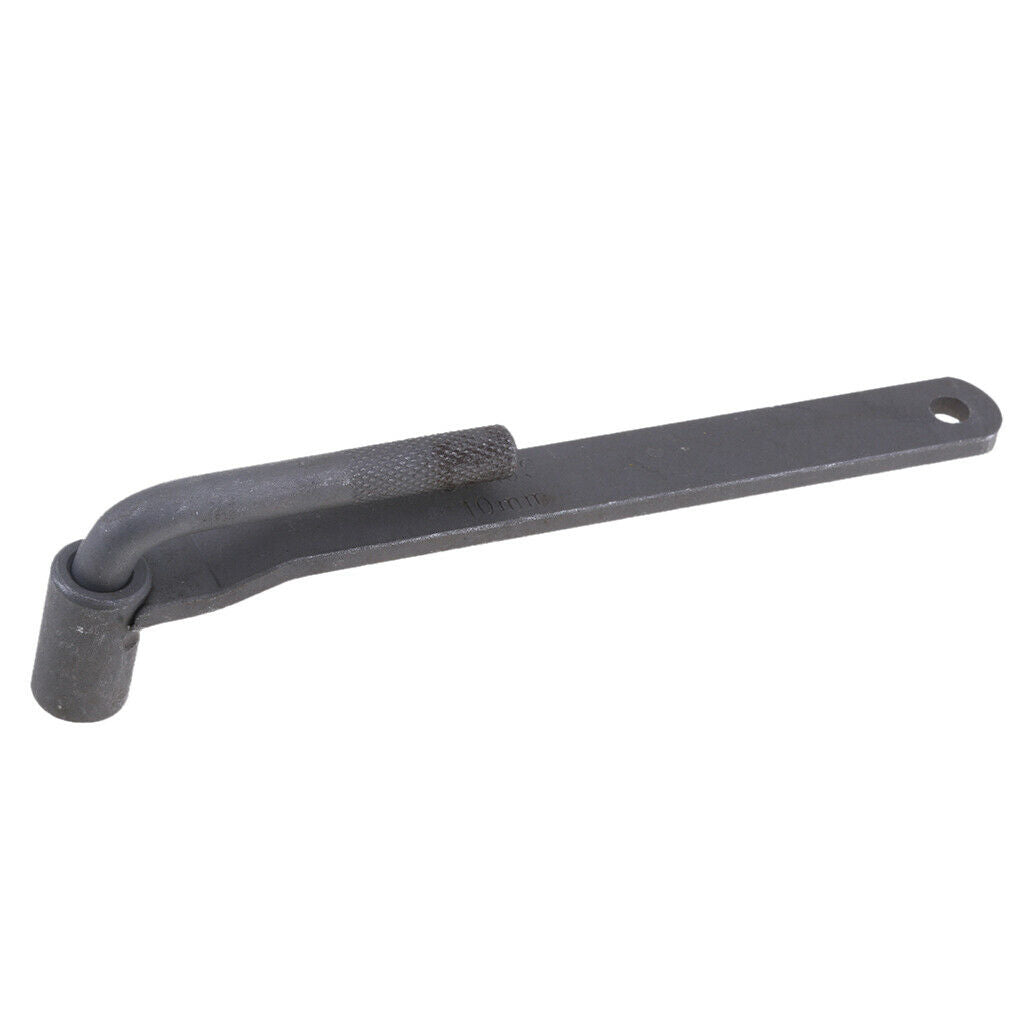 L-Shaped Spanner Wrench Motorcycle Repair Hand Tool with 10mm Connector