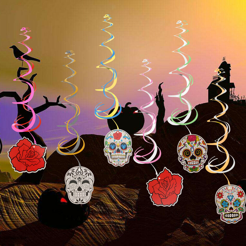 Halloween Hanging Swirl Decorations Kit Indoor For Party Supplies And Room