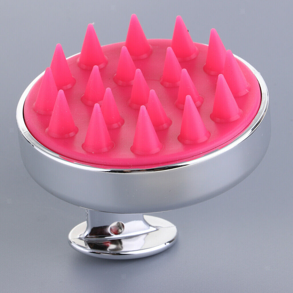 5 Pieces Silicone Scalp Shampoo Massage Brush Washing Massager Hair Comb