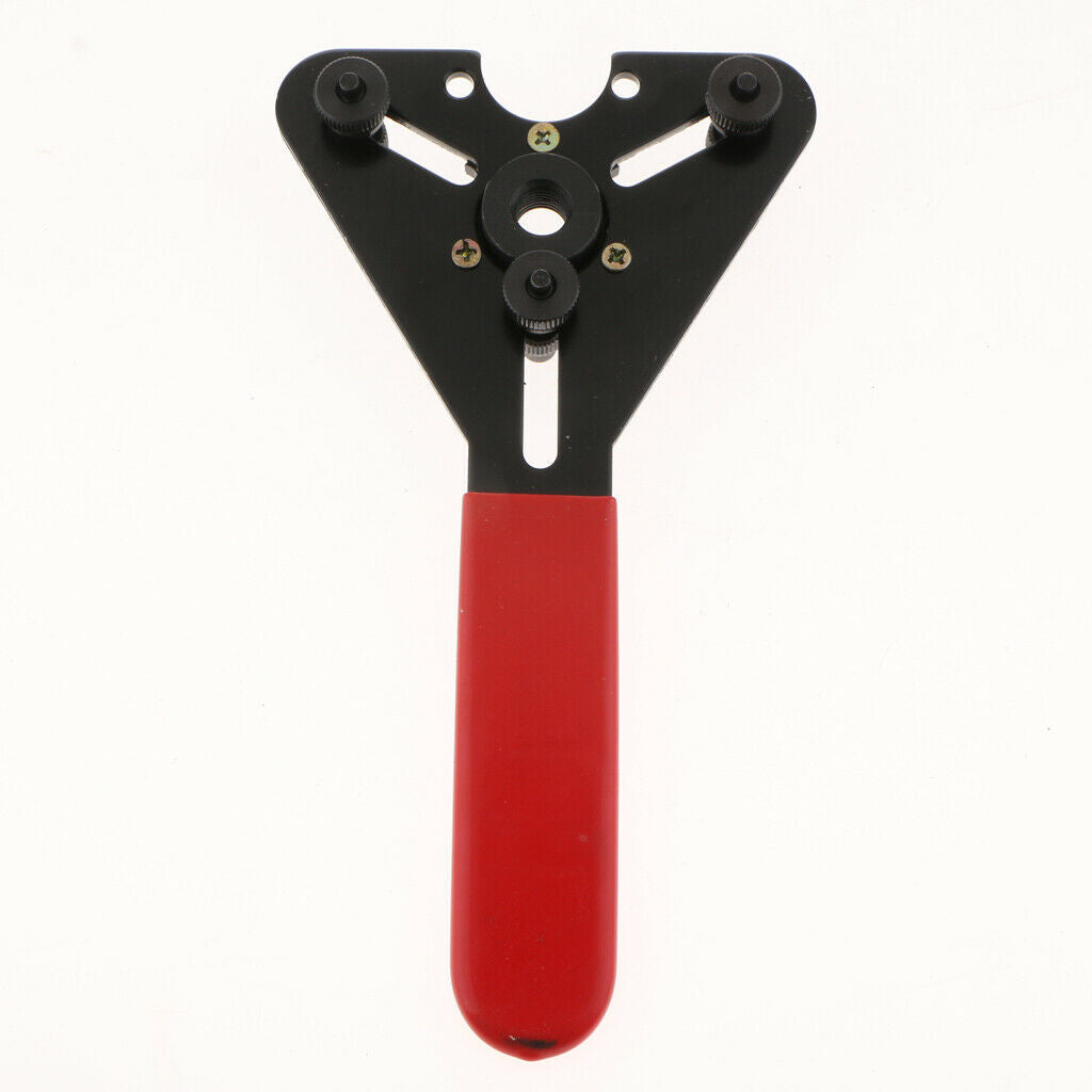Metal A/C Compressor Clutch Installer/Remover Kit Three-studs Spanner Wrench