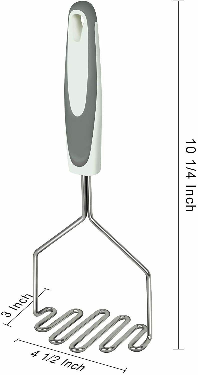 Potato Masher Stainless Steel Hand Wire Food Masher Kitchen Tool for Avocado