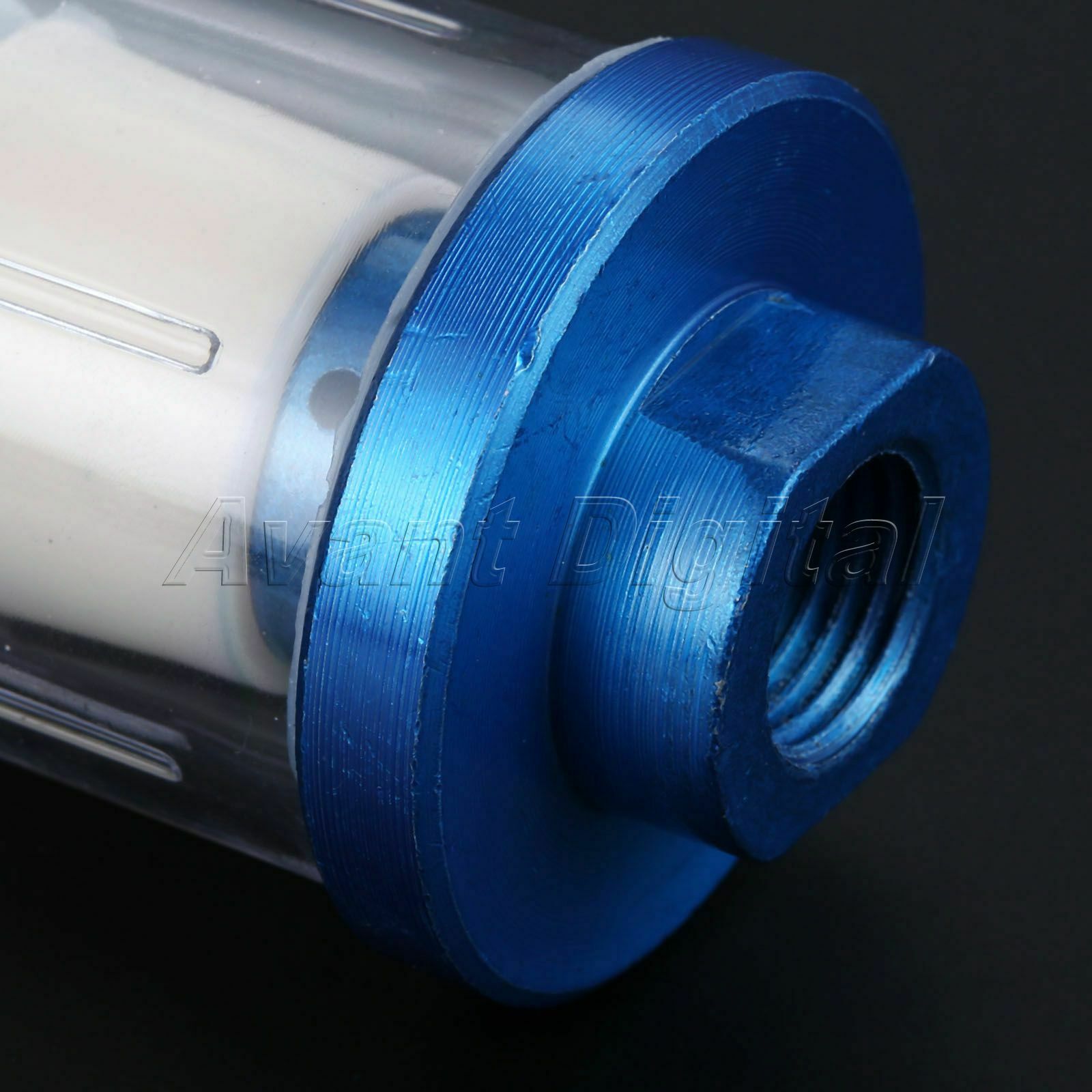 Gravity Feed Spray Gun Air Line Mini Filter & Regulator Paint Primer Metal Flake