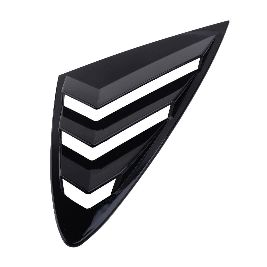 2x Outer Side Vent Window Scoop Louver Trim Cover Fit For Hyundai Sonata 2020-21