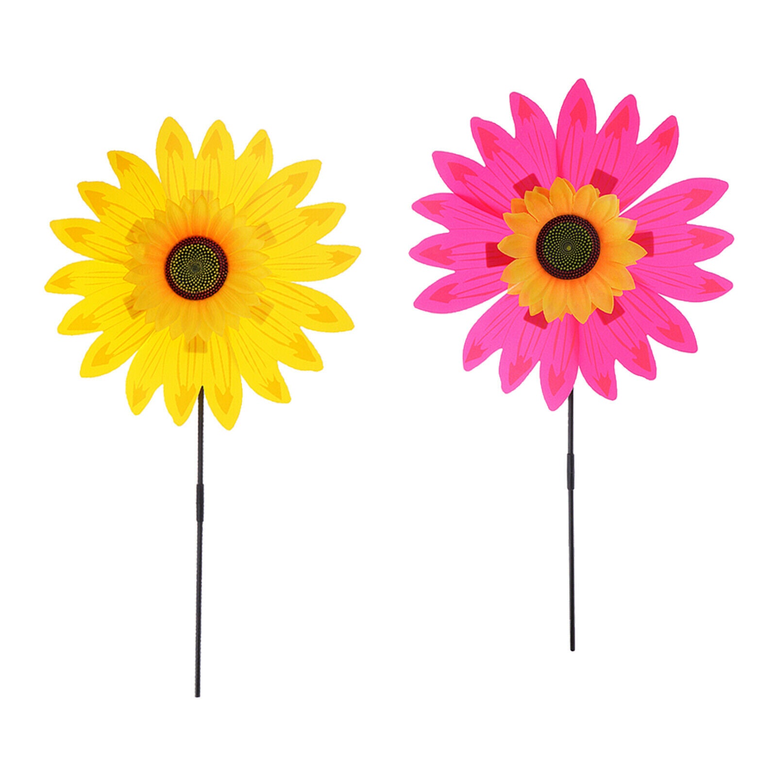 2PCS Windmill Outside Yard Garden Outdoor Toys for Kids Whimsical Gifts