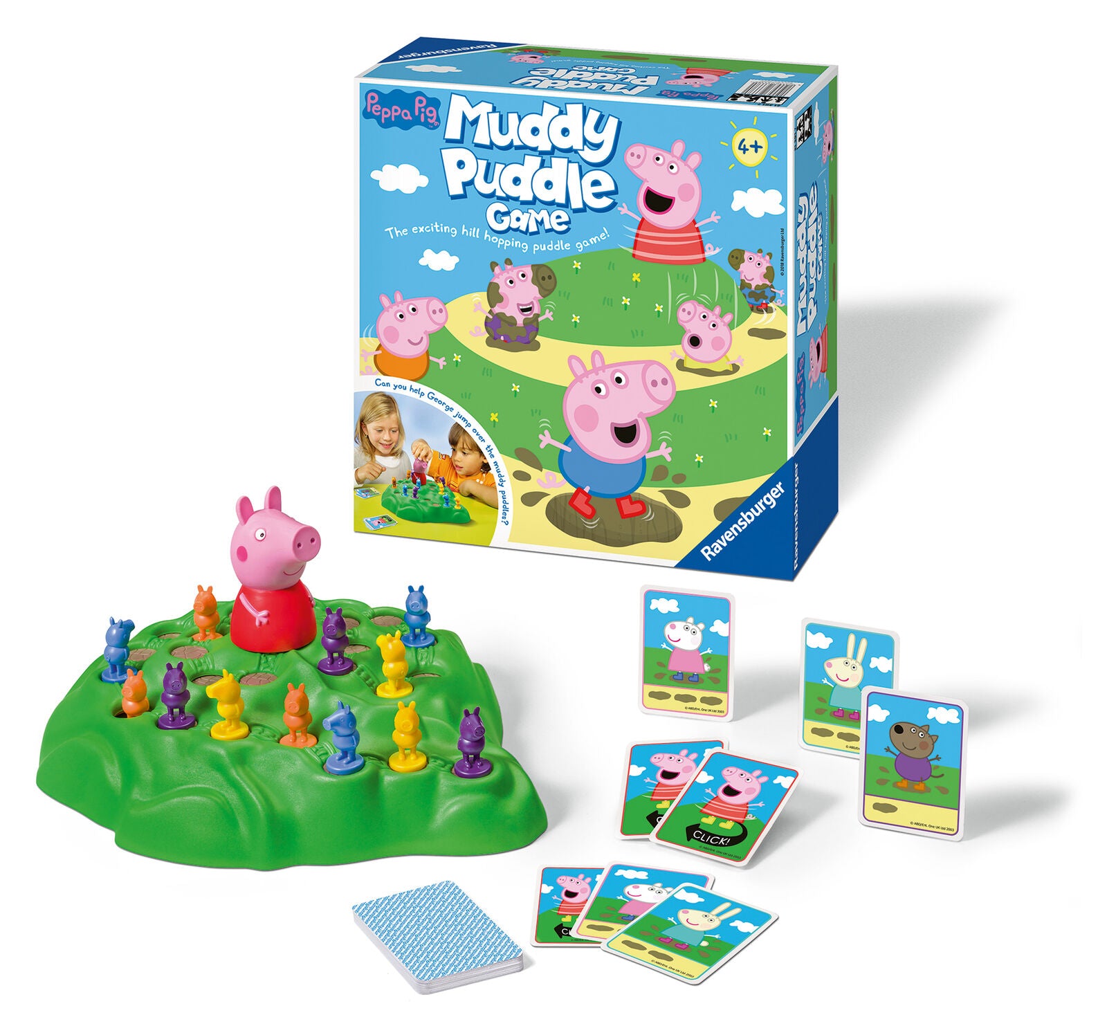 21391 Ravensburger Peppa Pig's Muddy Puddles Childrens Games 37 Pieces Age 3+