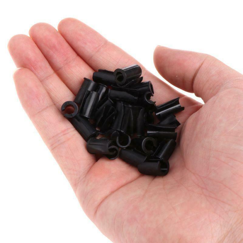 30Pcs U Type MTB Mountain Bike Frame Buckle Bicycle Brake Cable Guides Clips New