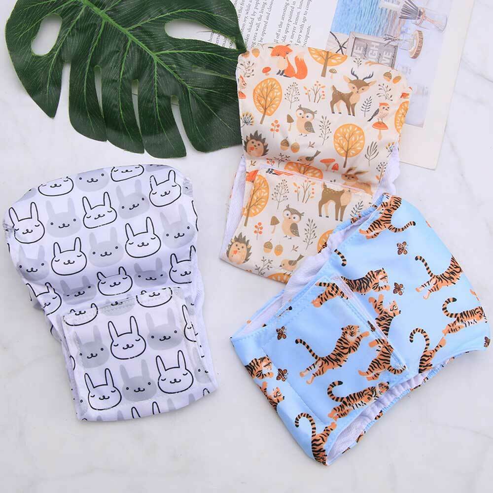 Washable Comfortable Male Dogs Doggie Diaper Dog Pants Wraps Dog Shorts