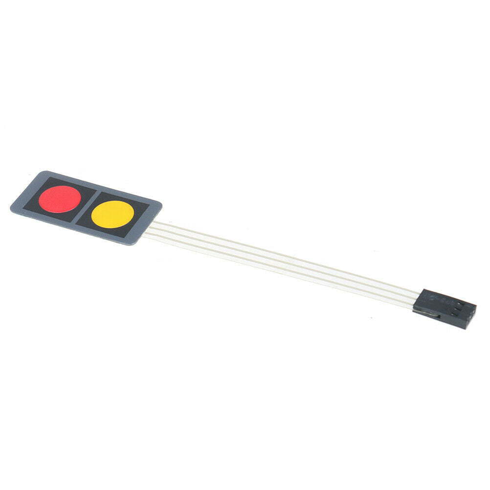 2 Keys button membrane switch matrix array 1x2 keyboard keypad control pa.l8