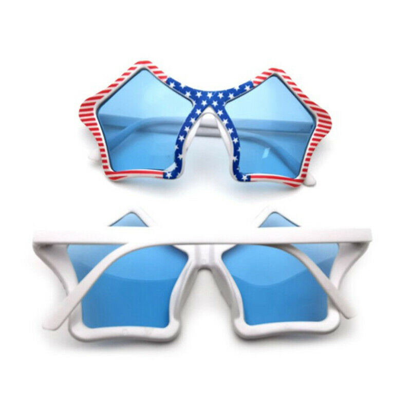 Portable American Independence Day Flag Sunglasses Luxury Sun Glasses.l8