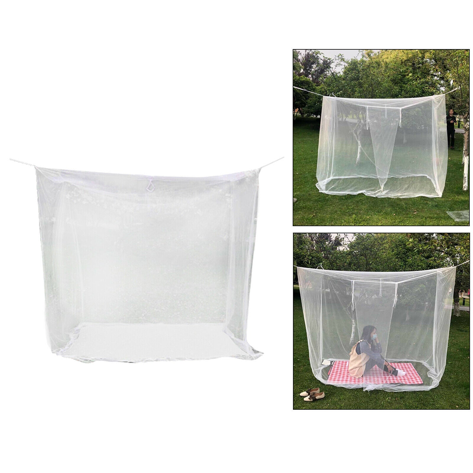 Mosquito Net Outdoors Camping Travel Insect Repellent Tent 200x200x180cm
